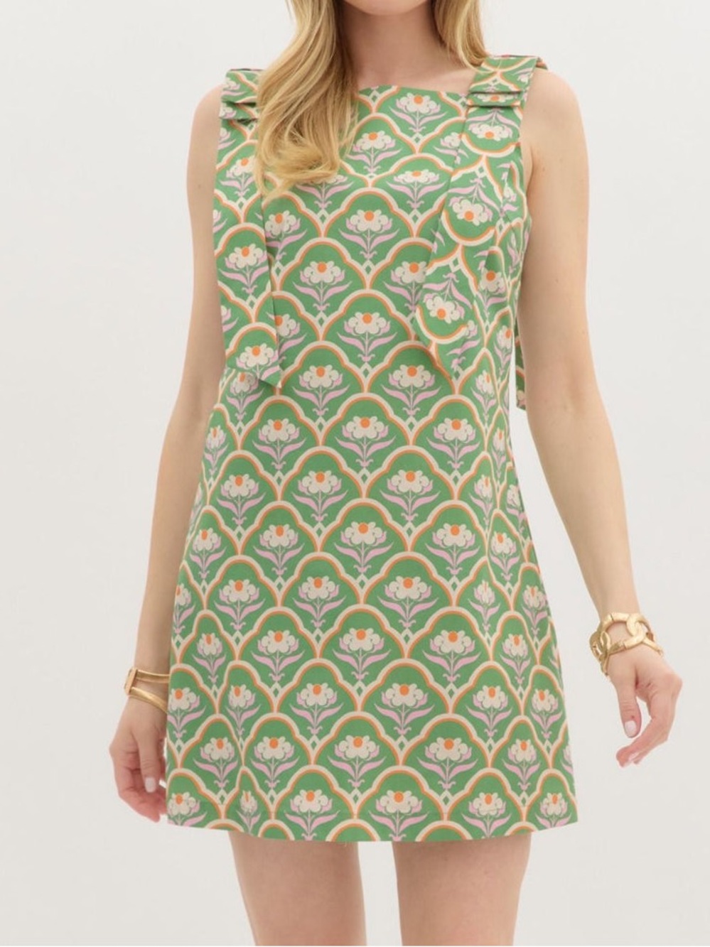 Entro Leighton Floral Print Dress